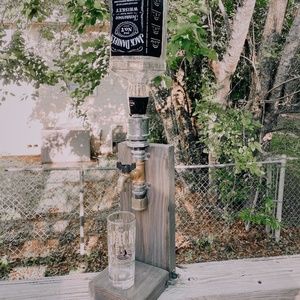 Handmade Alcohol Dispenser